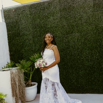 Professional Bridal Alterations - Lana added all the lace while keeping the integrity of my mom's original dress. - Sewing & Alterations Near Me - Orange, California