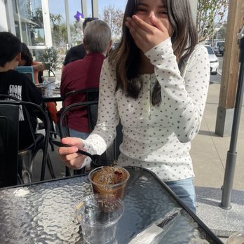 Chocolate Bash - Cookie Butter Knafeh Strawberry Cup - Coffee & Tea Near Me - Long Beach, California