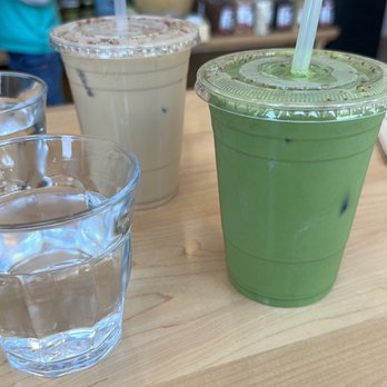 Colossus - Matcha and iced latte - Bakeries Near Me - Long Beach, California Colossus - Matcha and iced latte - Bakeries Near Me - Long Beach, California