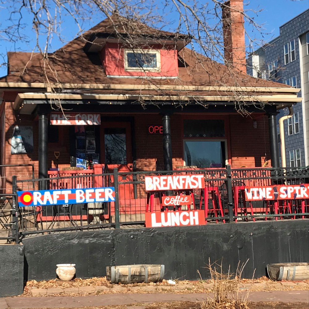 Highlands Cork & Cafe - Hard to miss in its down-home hipster-ness. (Right across the street from the squished Bug (& Belle Bakery). - Coffee & Tea Near Me - Denver, Colorado
