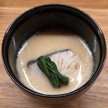 Ltd Edition Sushi - Black Cod in a rich dashi broth - Sushi Bars Near Me - Seattle, Washington