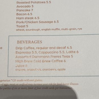 Serenade - Breakfast Menu - Breakfast & Brunch Near Me - Austin, Texas