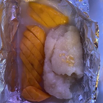 Tin House - Mango sticky rice! So good!! - Thai Near Me - Anacortes, Washington