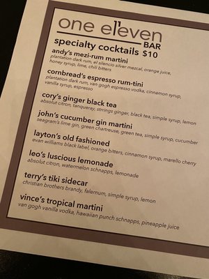Menu photo 6 One Eleven Bar Cathedral City, CA Menu photo 6 One Eleven Bar Cathedral City, CA