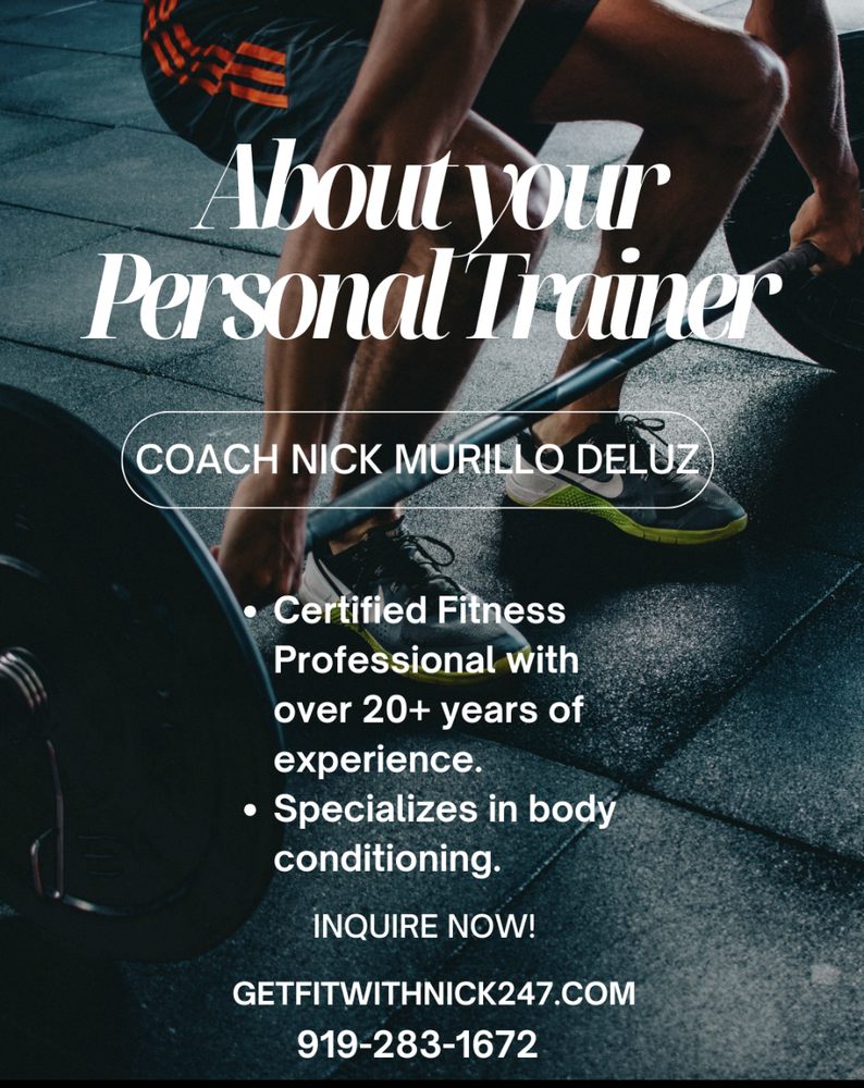 Get fit with nick 247 Logo