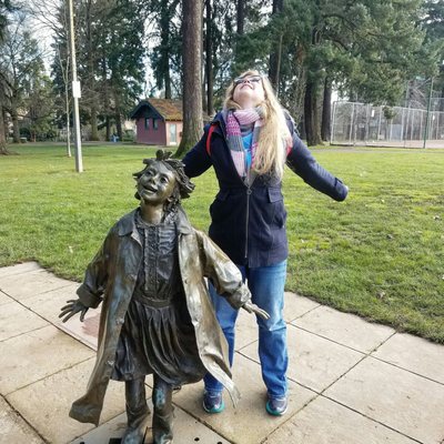 Beverly Cleary Sculpture Garden by null