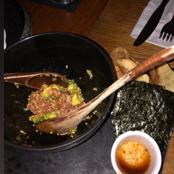 Salt + Charcoal - Wagyu tartare. It was good! - Japanese Near Me - Brooklyn, New York Salt + Charcoal - Wagyu tartare. It was good! - Japanese Near Me - Brooklyn, New York