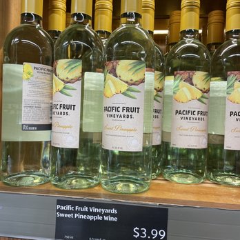 ALDI - a display of bottles of pacific fruit wines - Grocery Near Me - Harrisonburg, Virginia