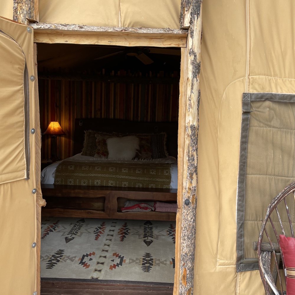 Paws Up Ranch - Outdoor view from main bedroom - Resorts Near Me - Greenough, Montana