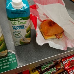 7-Eleven - After a nice night Lyft ing people around.
