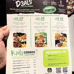 Beef 'O' Brady's - Menu