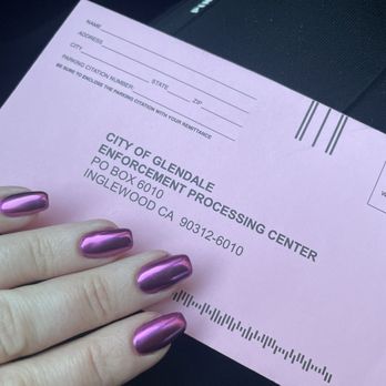 Bijou Nails & Spa - They will get you within 5 min of your time expiring.. oh well at least the ticket match the nails - Eyelash Service Near Me - Glendale, California