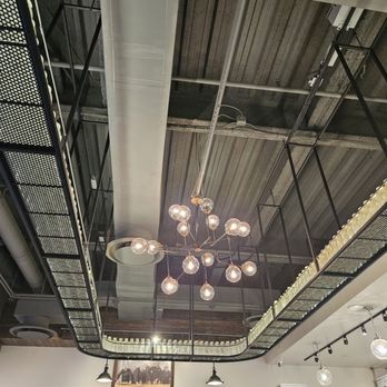 MilkShake Factory Downtown - Milk bottle art decor - Desserts Near Me - Pittsburgh, Pennsylvania