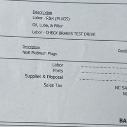 Roger Marion Automotive Inc - ridiculous bill