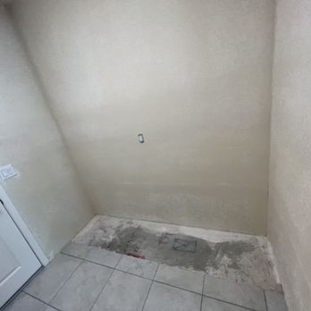 Nailed It Drywall - After drywall repair (not yet painted) - Drywall Installation & Repair Near Me