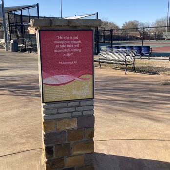Cottonwood Creek - A beautiful saying from the great Muhammad Ali - Parks Near Me - Irving, Texas Cottonwood Creek - A beautiful saying from the great Muhammad Ali - Parks Near Me - Irving, Texas