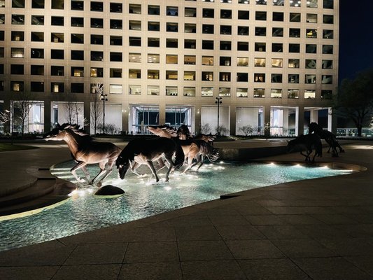 The Mustangs of Las Colinas Sculpture and Museum and Visitors Center by null