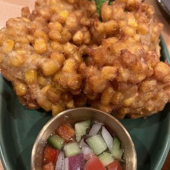 Arom Dee Thai - Corn Fritter - Thai Near Me - Brooklyn, New York Arom Dee Thai - Corn Fritter - Thai Near Me - Brooklyn, New York