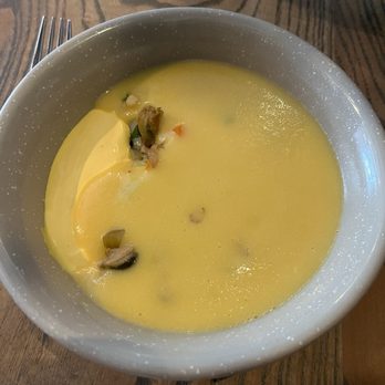 Trestle - Summer Corn Bisque - New American Near Me - San Francisco, California Trestle - Summer Corn Bisque - New American Near Me - San Francisco, California