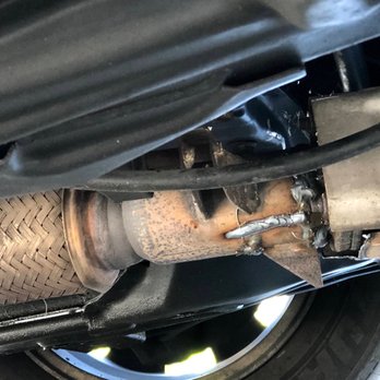 Sweeney's Custom Muffler - Here is the great fix and securely welded cat. - Auto Repair Near Me - Torrance, California Sweeney's Custom Muffler - Here is the great fix and securely welded cat. - Auto Repair Near Me - Torrance, California