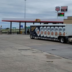 Short Stop - It's got the full DD inside and they still got the working scale saves a trip down to that cluster fk flying J if you don't need fuel.