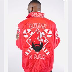 Zeus' Closet - Custom fraternity jacket back