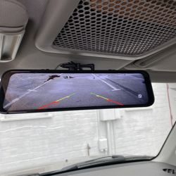 Kartunes auto stereo and alarm - Rear view mirror systems