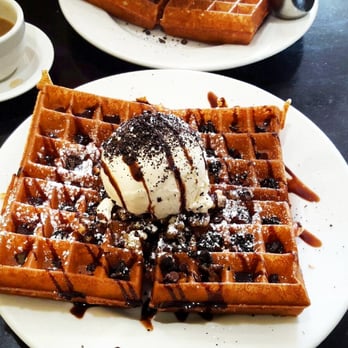 Bea Bea's - Rocky road waffles - Coffee & Tea Near Me - Burbank, California Bea Bea's - Rocky road waffles - Coffee & Tea Near Me - Burbank, California