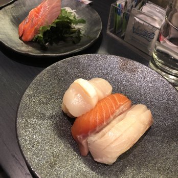 TORA - Some sockeye salmon sushi and chef's choice edo nigiri - Japanese Near Me - Toronto, Ontario