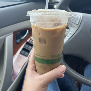 Hilo Ice Coffee - black sesame latte with vanilla - Coffee & Tea Near Me - Hilo, Hawaii