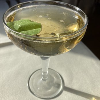 North Pond - Lillet Pad cocktail - New American Near Me - Chicago, Illinois