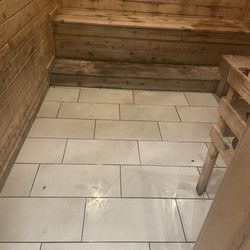 Crunch Fitness - Toledo - Today the sauna was completely soaked (combination of water and sweat I'm sure).