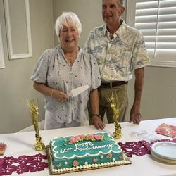 Cocoa-Rockledge Garden Club - Anniversary cake