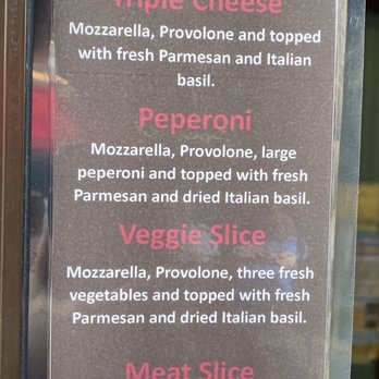 Pizza a'fetta - By the slice options - Pizza Near Me - Cannon Beach, Oregon