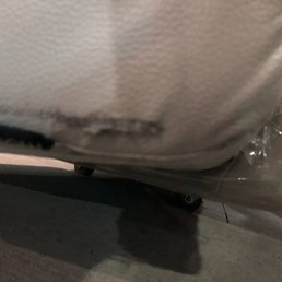 Tore my brand new leather couch !!!!! Tore my brand new leather couch !!!!!