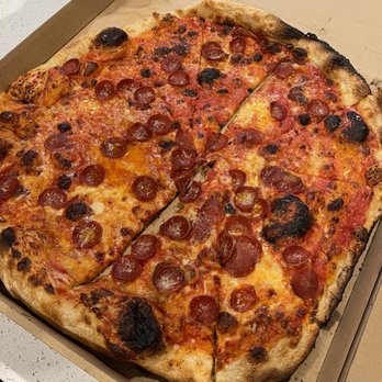 Dimo's Apizza - Cheese pie + pepperoni - Pizza Near Me - Portland, Oregon