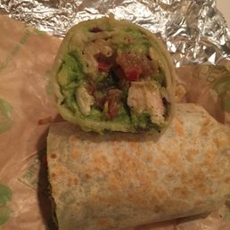 Baja Chicken Burrito