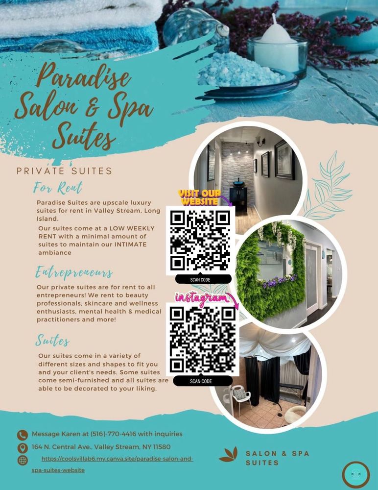 Paradise Salon & Spa Suites Logo