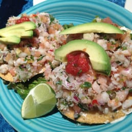 Ceviche Tostadas
