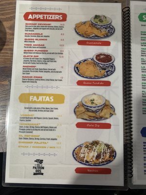 Menu photo 1 El Patron Dos Junction City, KS