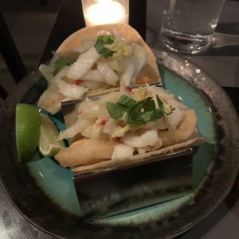 ABC Cocina - Crispy or Griddled Fish Tacos , Aioli and Cabbage - Chili Pickle - Latin American Near Me - New York, New York