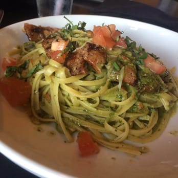 District 7 Grill - Wild Boar linguine pesto. - Breakfast & Brunch Near Me - Houston, Texas District 7 Grill - Wild Boar linguine pesto. - Breakfast & Brunch Near Me - Houston, Texas