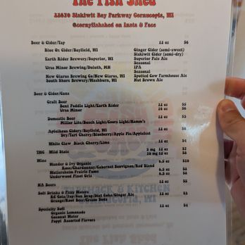 The Corny Fish Shed - Menu (Jul 2026) - Seafood Near Me - Cornucopia, Wisconsin The Corny Fish Shed - Menu (Jul 2026) - Seafood Near Me - Cornucopia, Wisconsin
