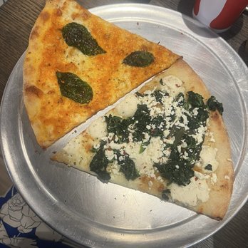 Limoncello Pizzeria - White spinach and vodka - Pizza Near Me - Baltimore, Maryland