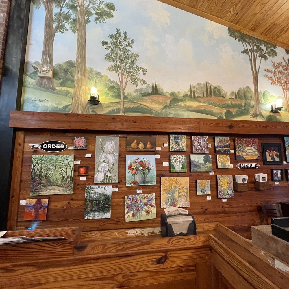 Village Deli and Grill - a mural on the wall - Delis Near Me - Wake Forest, North Carolina Village Deli and Grill - a mural on the wall - Delis Near Me - Wake Forest, North Carolina