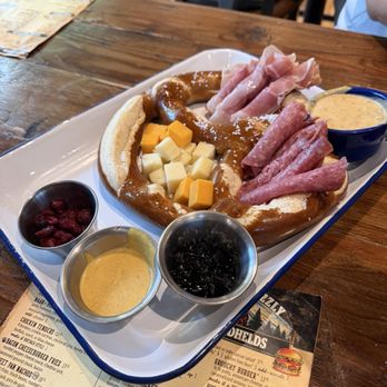 Grouchy Grizzly - Pretzel charcuterie - American Near Me - Whitefish, Montana