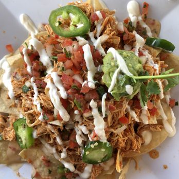 The Spot - Chicken tinga nachos - Burgers Near Me - Galveston, Texas