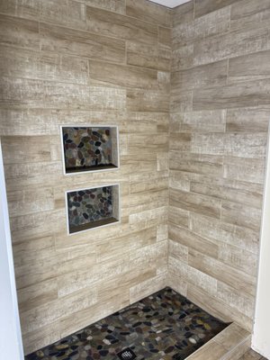 Bathroom Tile installation - Update your worn and dated tile with a trendy and budget friendly alternative. From ceramic 12 x 12 to porcelain 12 x 24 tile we will design a project that accommodates all your restroom needs! Bathroom Tile installation - Update your worn and dated tile with a trendy and budget friendly alternative. From ceramic 12 x 12 to porcelain 12 x 24 tile we will design a project that accommodates all your restroom needs!