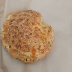 The Red Hook - Asiago basil popover