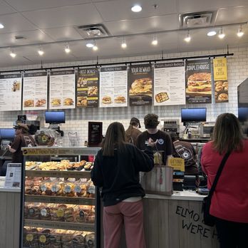 Einstein Bros. Bagels - Cash wrap and bagel selection - Breakfast & Brunch Near Me - Sugar Hill, Georgia Einstein Bros. Bagels - Cash wrap and bagel selection - Breakfast & Brunch Near Me - Sugar Hill, Georgia